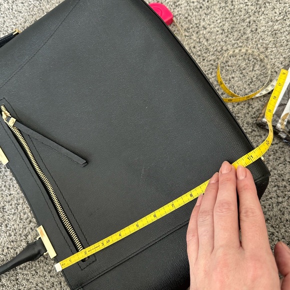 Henri Bendel “The Gotham Tote”, Black Leather - Picture 14 of 14